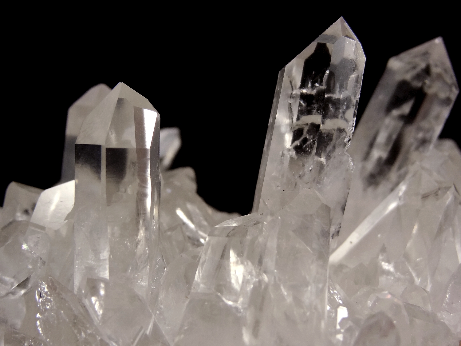 High Quality Clear Quartz Crystal Cluster from Washington State 3 eBay